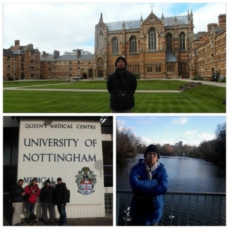 Ahmad Mukhlason di Nottingham