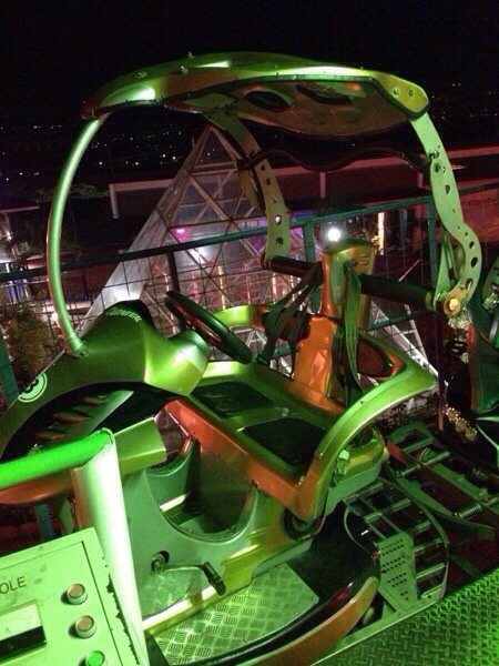 Sepeda Udara di Batu Night Spectacular