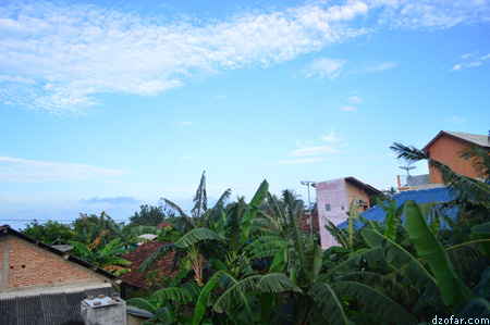 Karimun Jawa pagi hari di homestay Lishafah