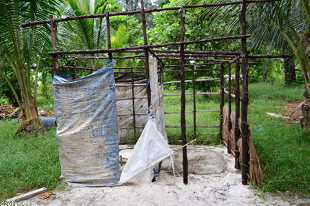 Toilet di Pulau Cemoro Kecil