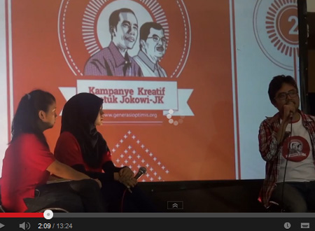 kampanye kreatif Jokowi