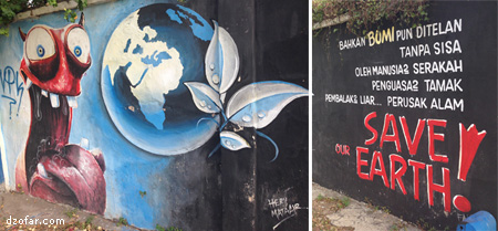 Mural Save Earth