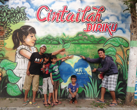 Mural Cintailah Diriku