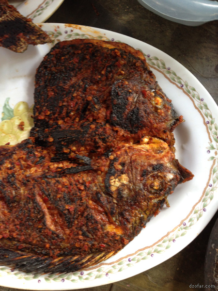 Ikan Bakar ala syef Kali Bening