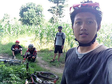 Lereng gunung Pandan madiun