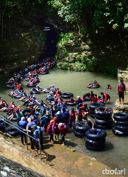 Pintu keluar Goa Pindul