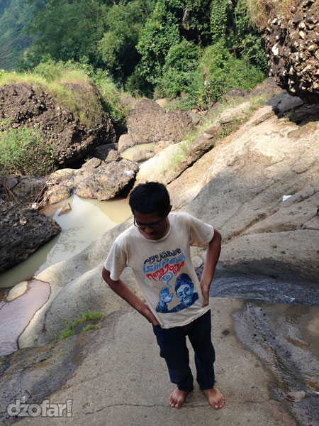 Bebatuan curam