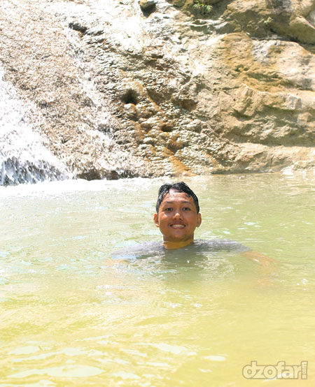nyempung kolam satunya.. 