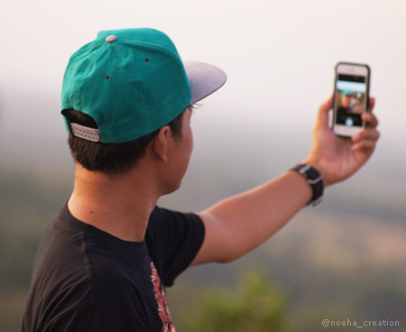 Selfie dulu