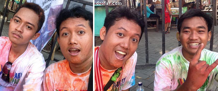 Bersama Sigit dan Novian