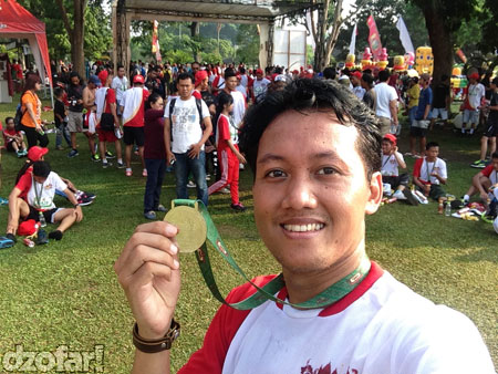 Selfie medali lagi