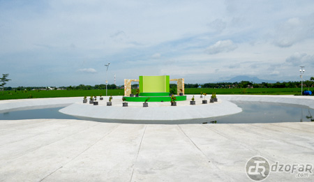 Tengah taman pandan wilis