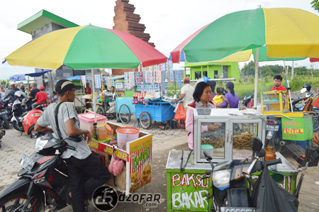 Jual makanan sore