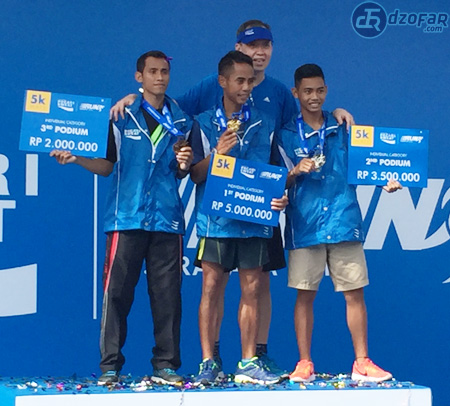Podium 5K Putra