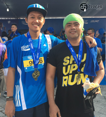 Mas Whiz di pocari Run