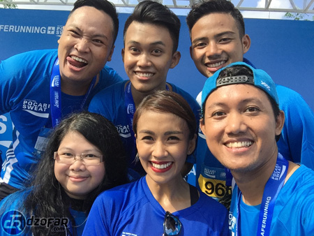 Selfie bersama Melanie Putri