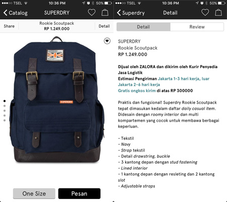 Tas Superdry