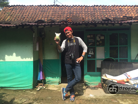 Rumah Pak Suwardi dan Daryati pengusaha kerupuk ampas tahu