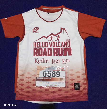 Jersi Kelud Volcano Road Run