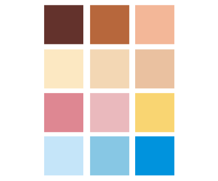 warna-warna segar