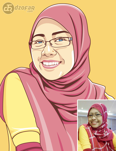Vector mata biru