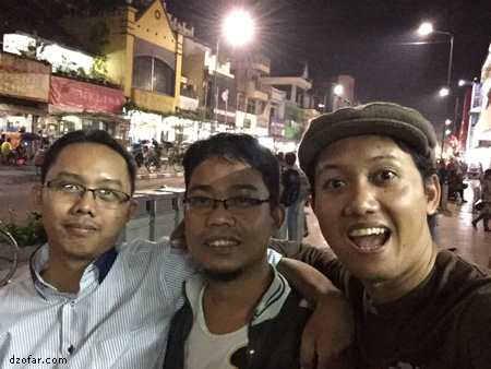Aku iwan wawan di malioboro