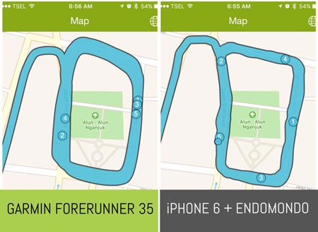 Garmin VS iPhone 6