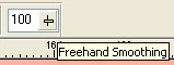 freehand smoothing