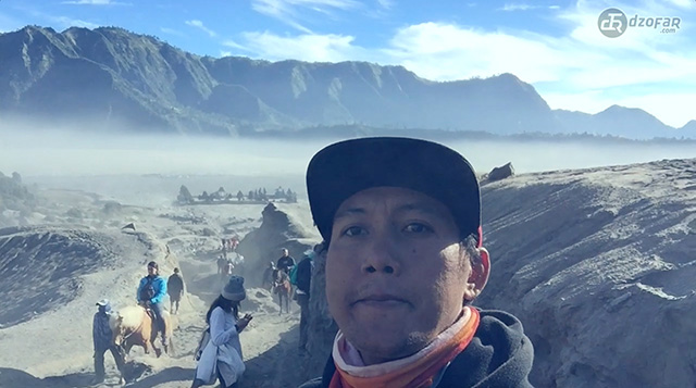 menuju Kawah Bromo