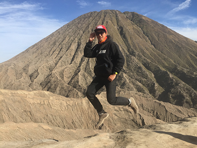Levitasi di Bromo