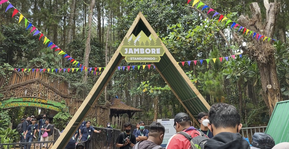 Pintu masuk jambore