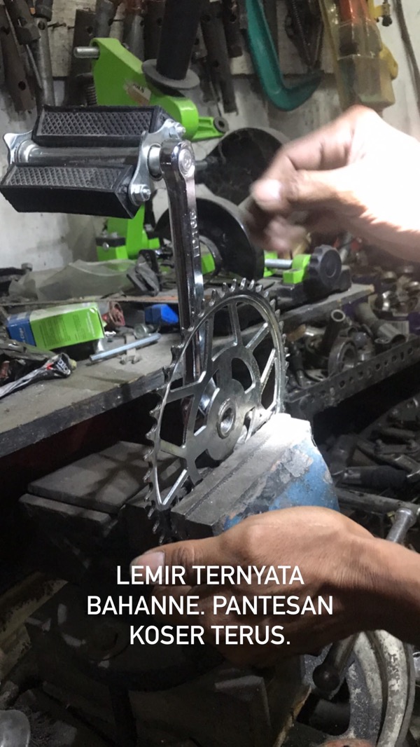 Gir depan yang lemah