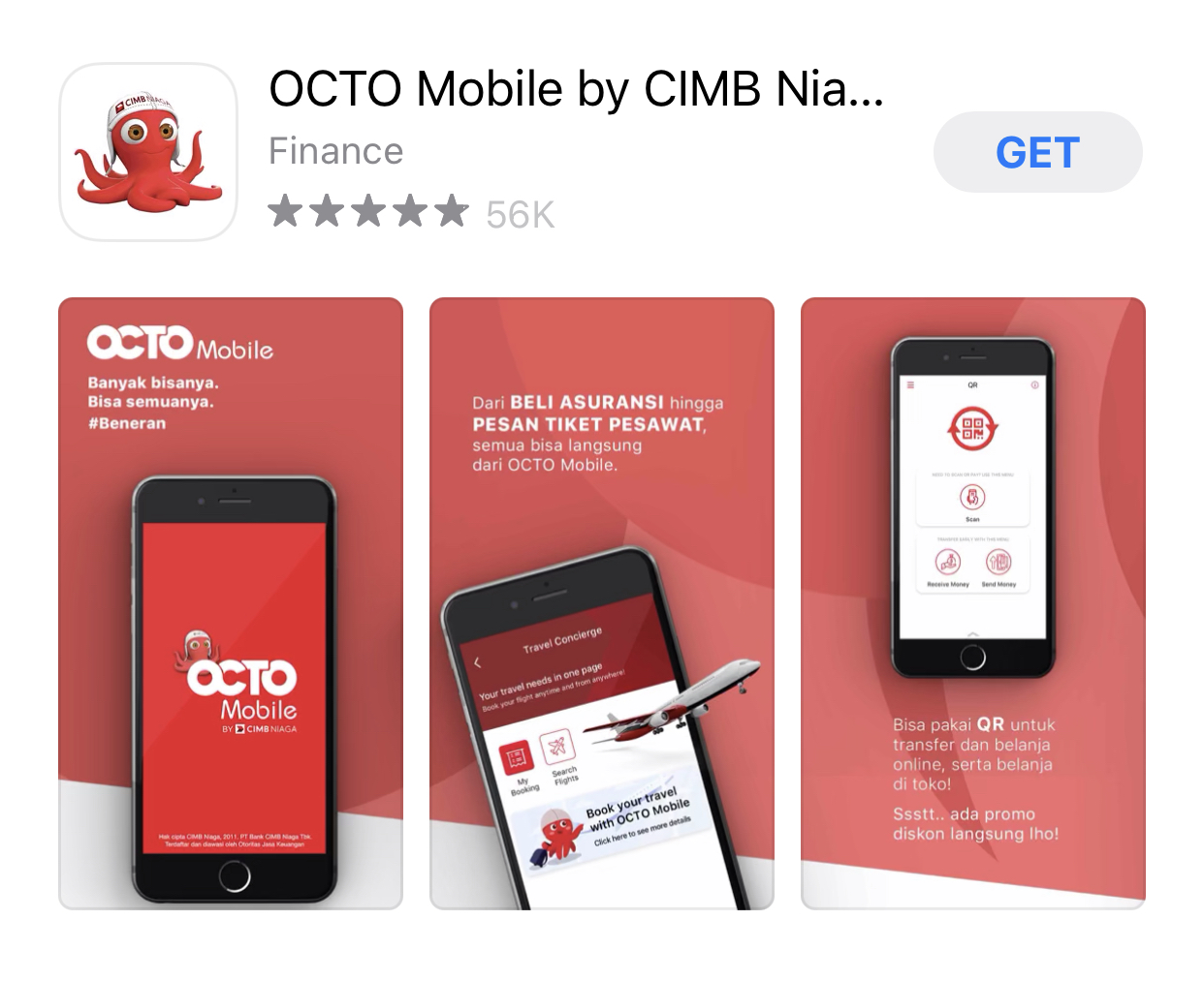 Aplikasi OCTO Mobile