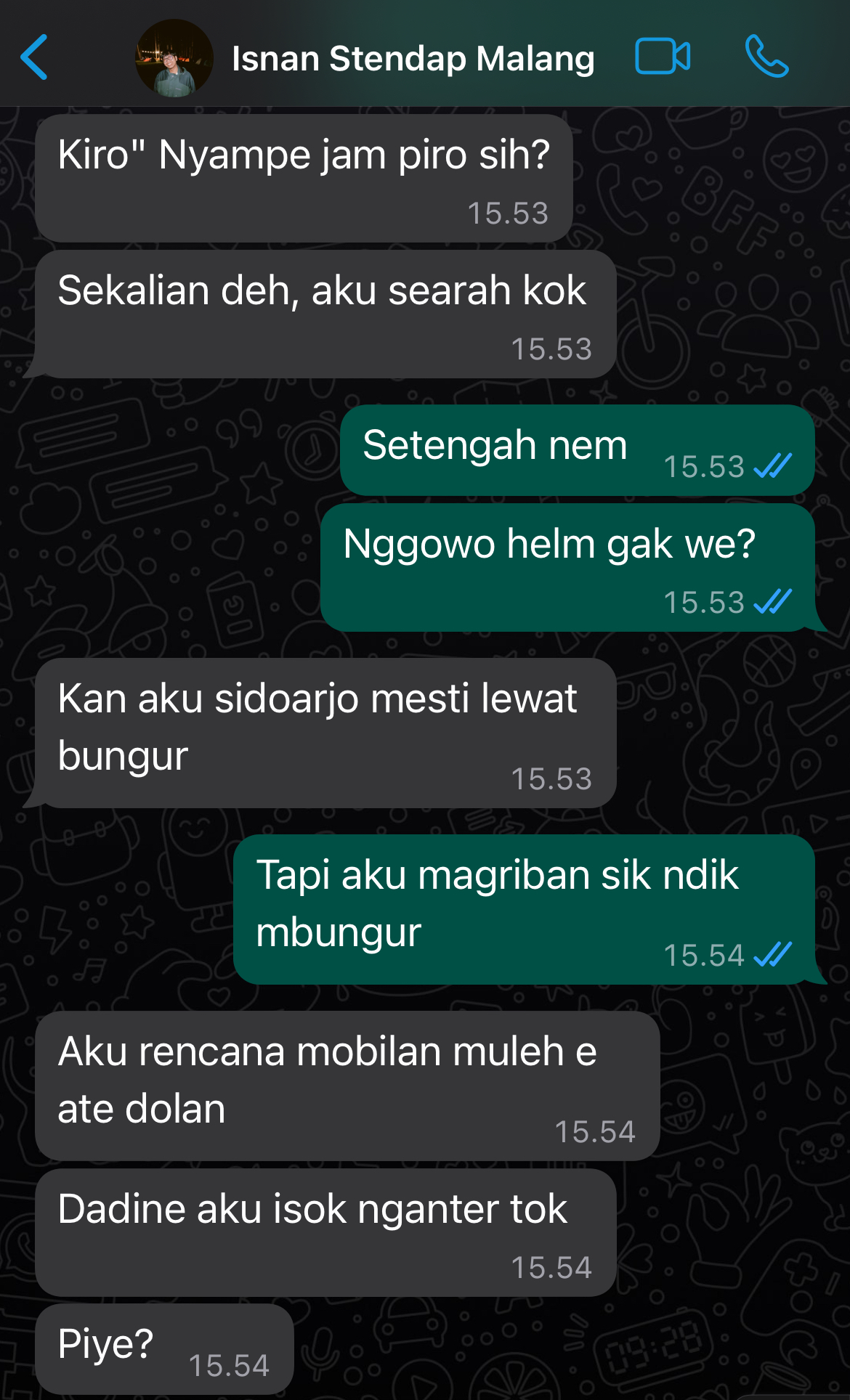Chat Isnan Wahyu