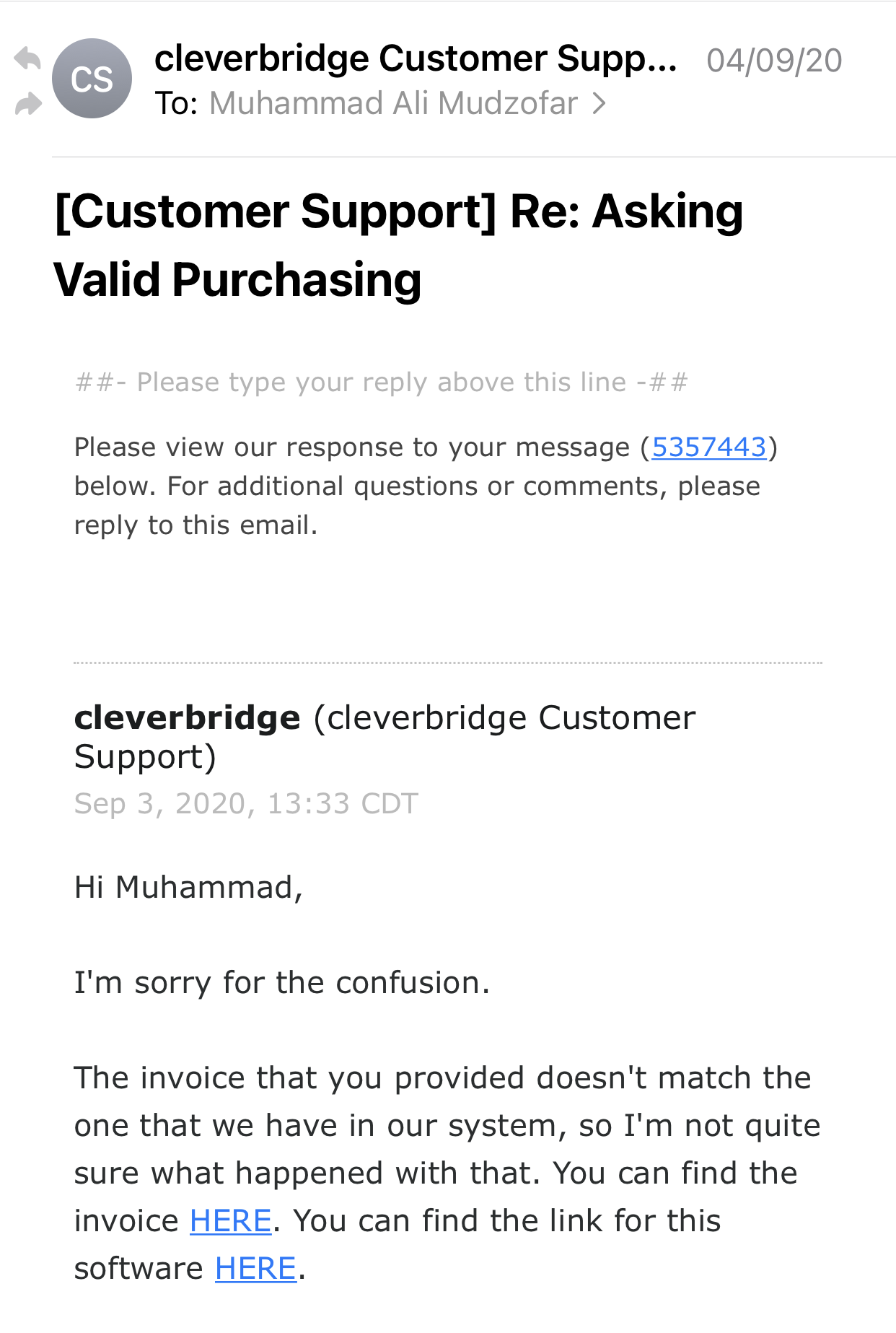 Jawaban Cleverbridge