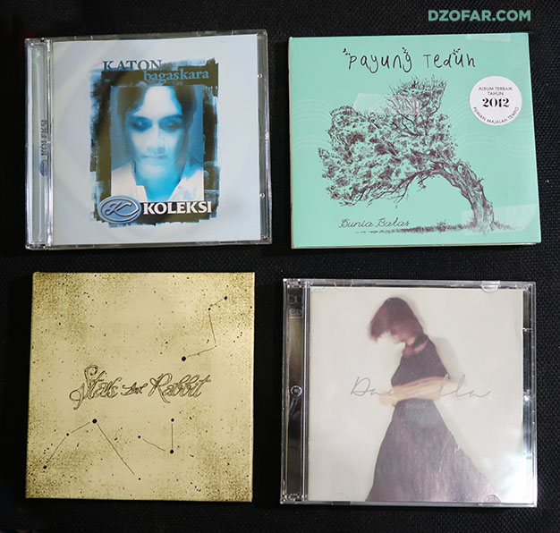 Katon Bagaskara Koleksi, Danilla Telisik, Stars and Rabbit Constellation, Payung Teduh Dunia Batas