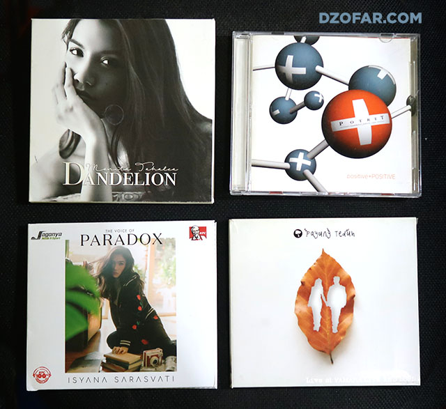 Monita Tahalea - Dandelion, Potret - positive+POSITIVE, Isyana Sarasvati - Paradox, Payung Teduh - Live and Loud