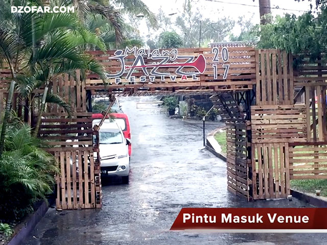 pintu masuk venue