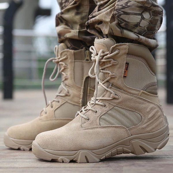 sepatu boot pria