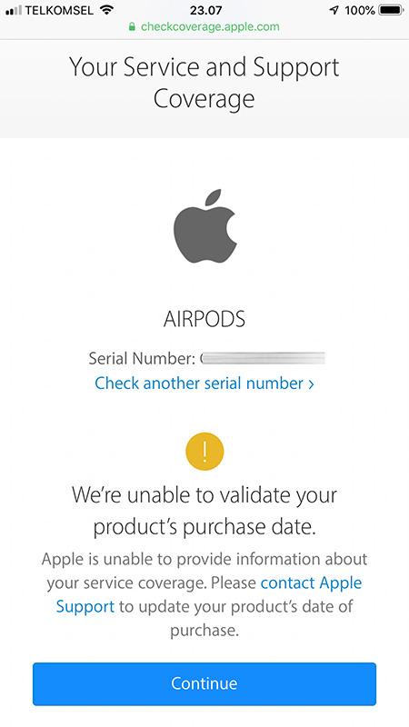 Garansi Airpods