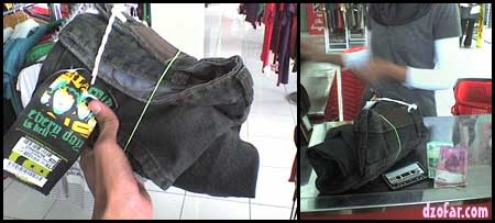celana pensil Black ID 126000 IDR