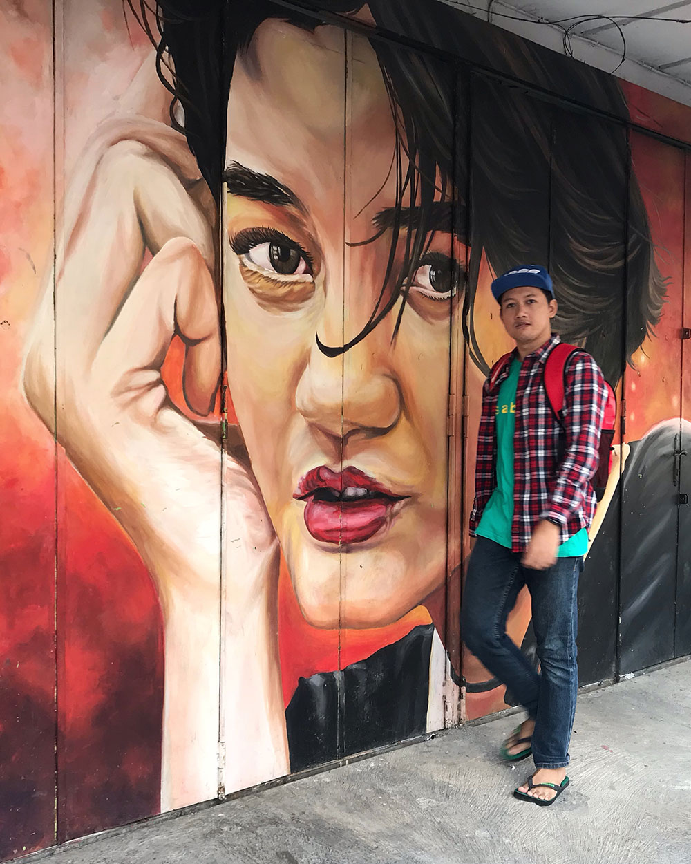 Mural Nike Ardila di Gatot Subroto Solo