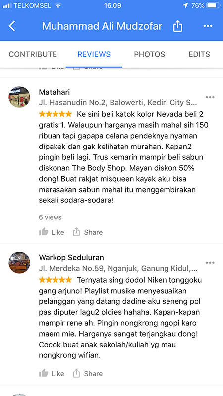 Google Map Review