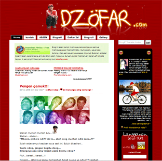 Screenshot dzofar.com