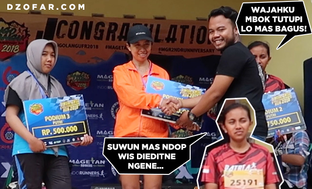 Pemenang Podium Wanita