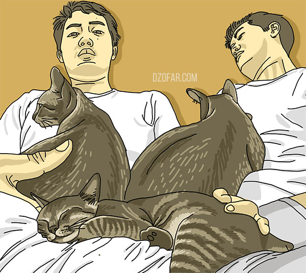 SUbaru artwork kucing