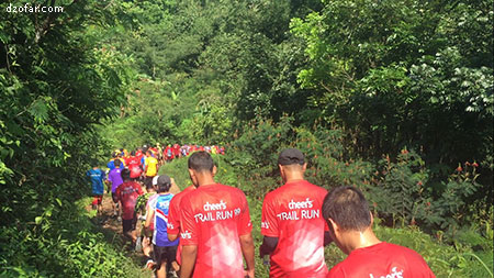 trail run pertama